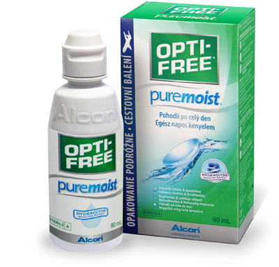 Roztok OPTI-FREE PureMoist 90 ml