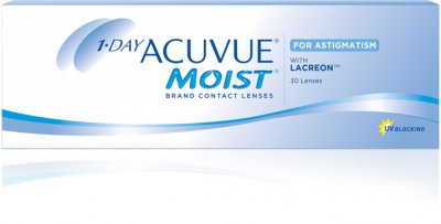 1-Day Acuvue Moist for Astigmatism (30 čoček)