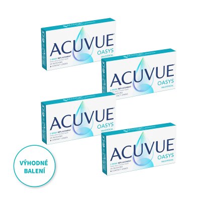 Acuvue Oasys Multifocal (6 čoček) výhodné balení 4 kusů