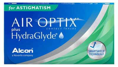 Air Optix Plus Hydraglyde for Astigmatism (3 čočky)