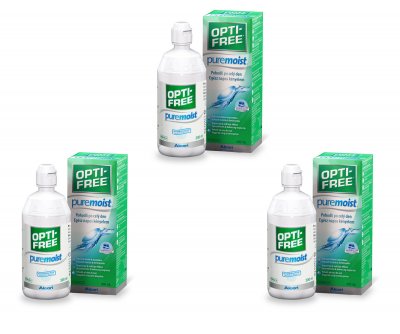 Roztok OPTI-FREE PureMoist 3 x 300 ml
