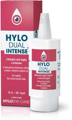 Oční kapky HYLO DUAL INTENSE 10 ml