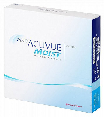 1-Day Acuvue Moist (90 čoček)