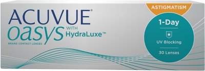 Acuvue Oasys 1-Day with HydraLuxe for Astigmatism (30 čoček)