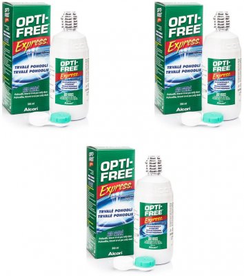 Roztok OPTI-FREE Express 3 x 355 ml