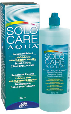 Roztok SoloCare Aqua 360 ml