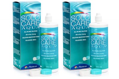 Roztok SoloCare Aqua 2 × 360 ml