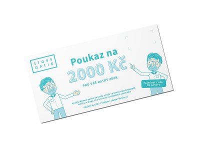 Dárkový poukaz v hodnotě 2 000 Kč - elektronická verze